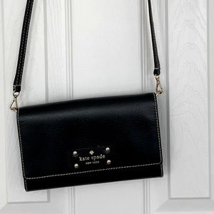 Kate Spade Long Strap Crossbody purse with built in wallet